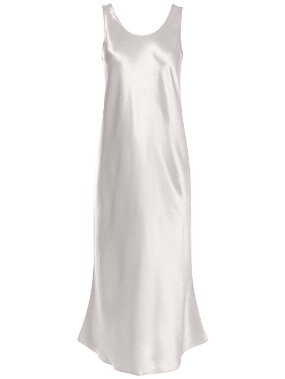 Max Mara Leisure Max Mara Leisure Sukienka codzienna Talete 32210106 Srebrny Regular Fit