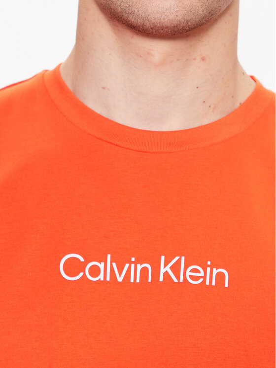 Calvin Klein Calvin Klein Тишърт Hero K10K111346 Оранжев Regular Fit