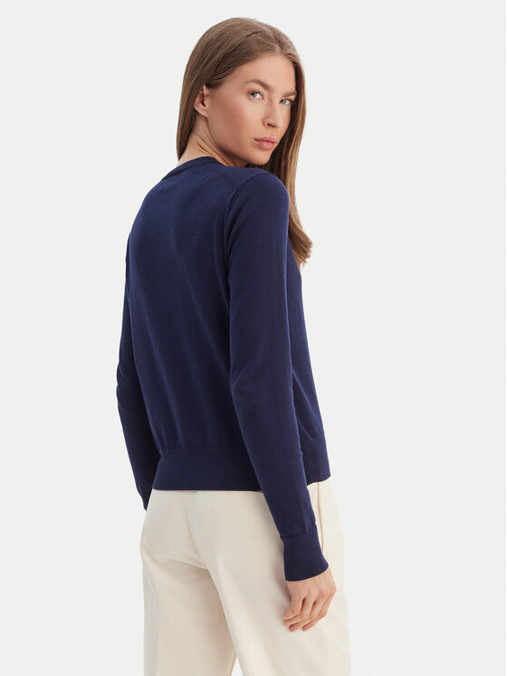 Polo Ralph Lauren Polo Ralph Lauren Кардиган 211971871004 Cиній Slim Fit