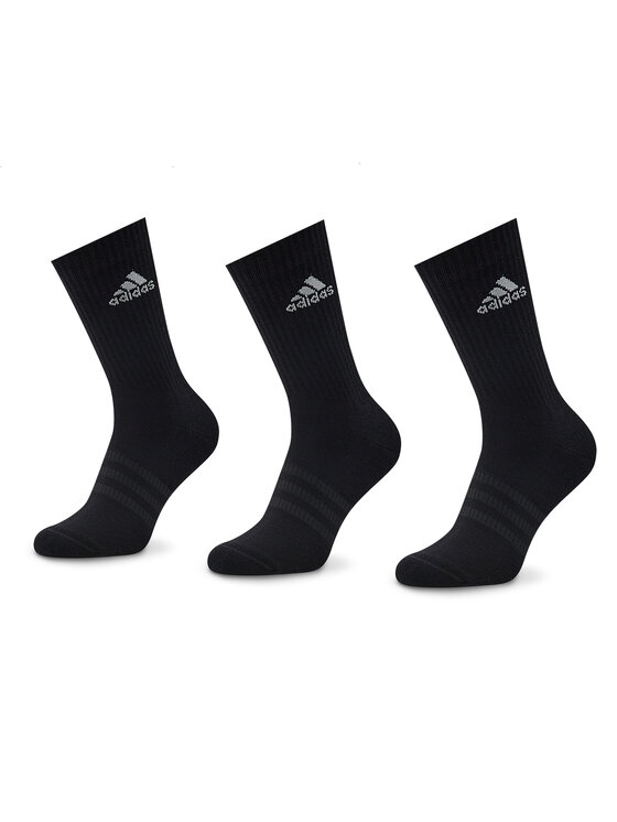 Șosete Înalte Unisex adidas Cushioned Crew Socks 3 Pairs IC1310 Negru