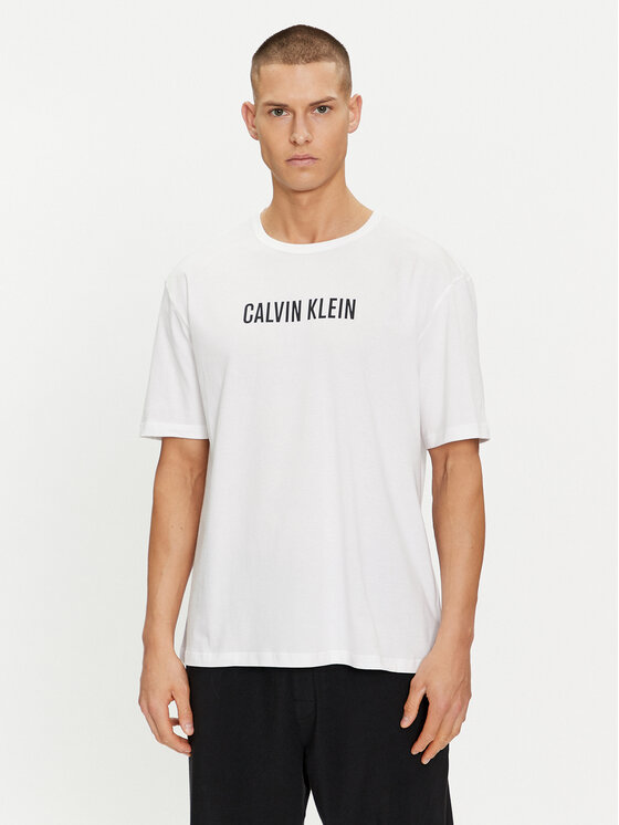 Férfi Póló Calvin Klein Underwear, Méret: M, Fehér, 000NM2567E