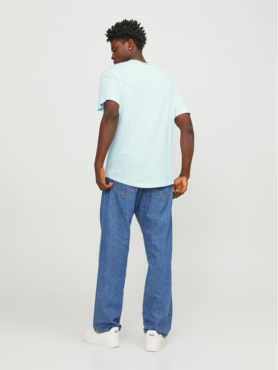 Jack&Jones Jack&Jones T-shirt Basher 12182498 Plava Regular Fit