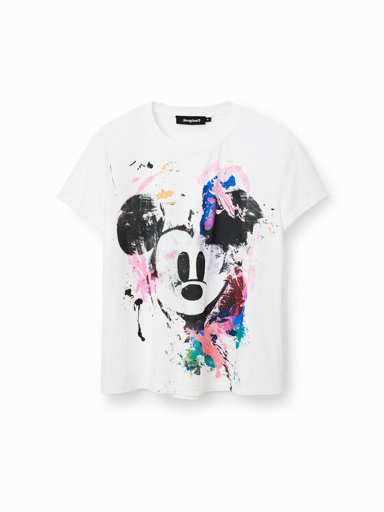 Desigual Desigual T-Shirt DISNEY 23SWTK59 Weiß Regular Fit