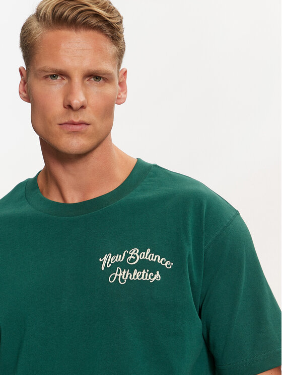New Balance New Balance T-Shirt MT43556 Grün Regular Fit