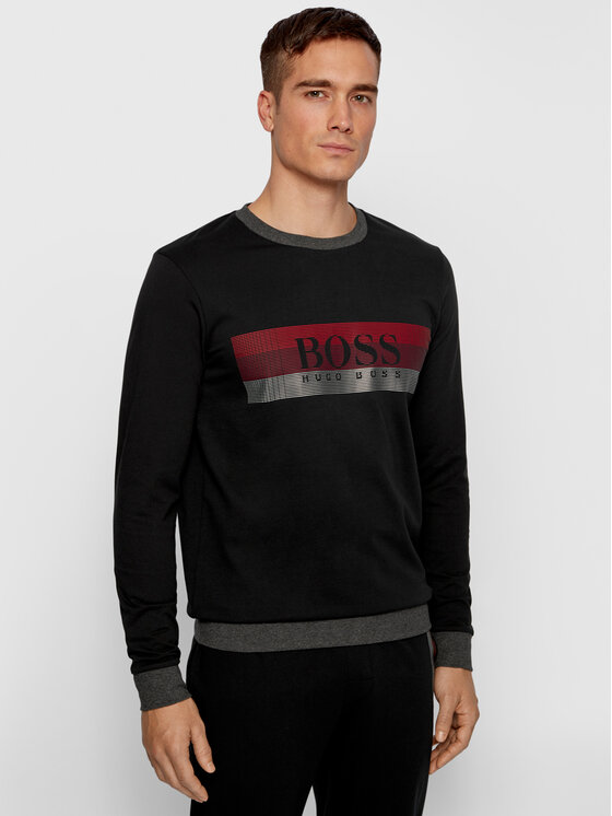 Felpa Authentic 50442740 Nero Regular Fit
