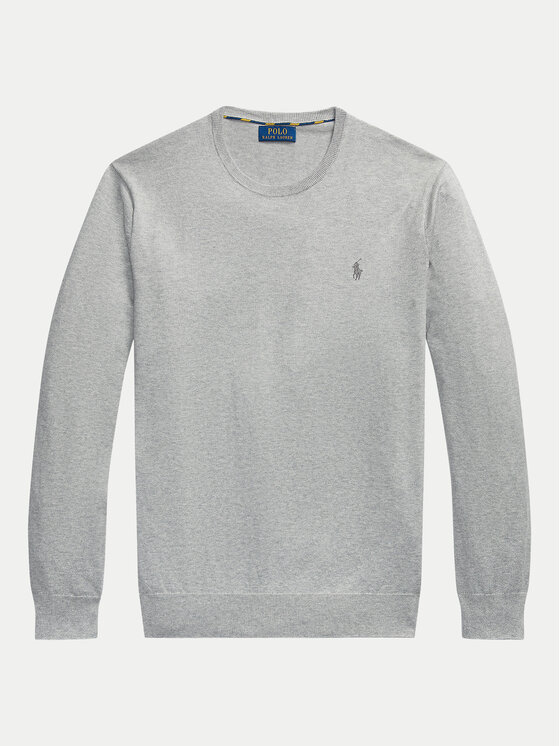 Polo Ralph Lauren Polo Ralph Lauren Pulover 710684957003 Gri Slim Fit