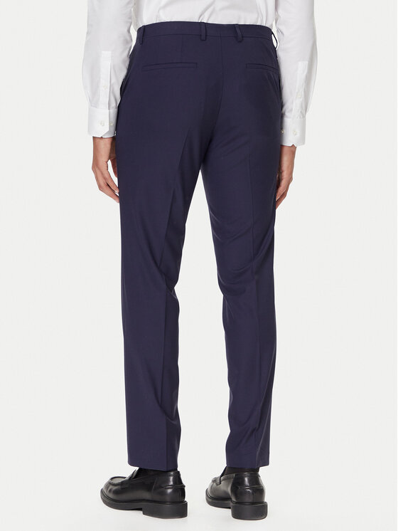 HUGO HUGO Garnitur Henry/Getlin232X 50547345 Granatowy Slim Fit