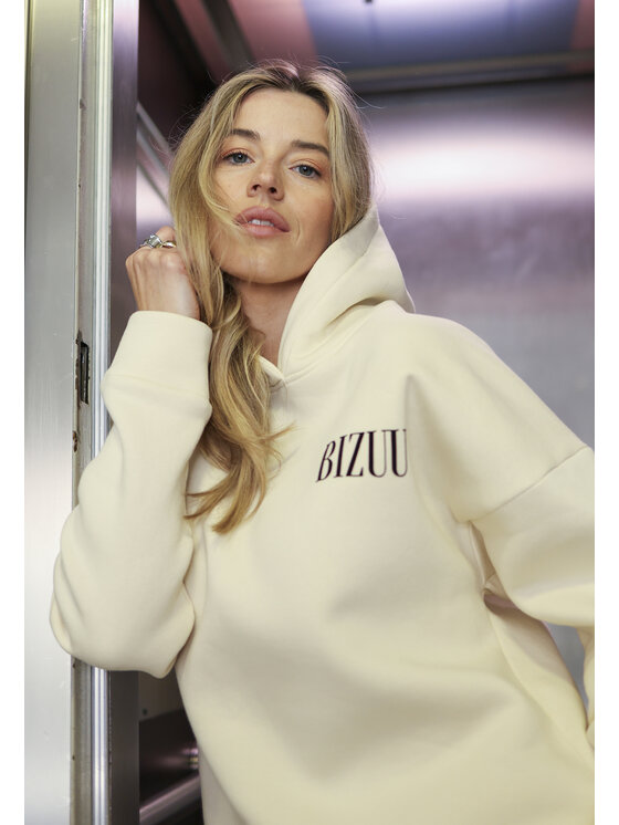 BIZUU BIZUU Mikina LINDA Bílá Standard Fit