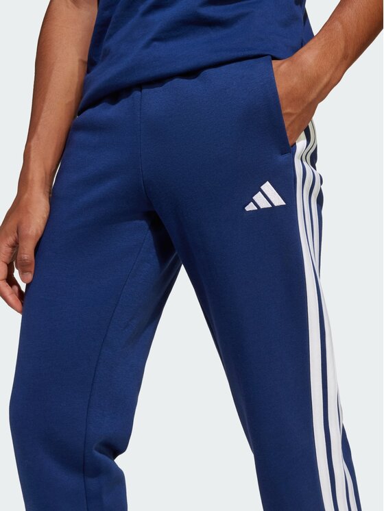 adidas adidas Spodnie materiałowe 141033 Niebieski Regular Fit