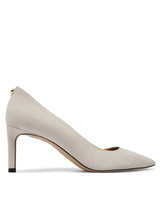 Pantofi cu toc subțire BOSS Janet Pump 70-S N 50498810 Bej