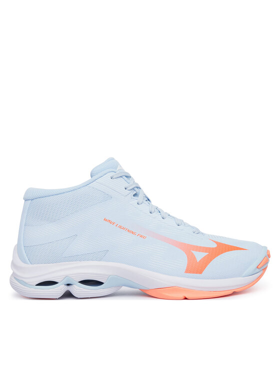 Mizuno Čevlji za športe v zaprtih prostorih Wave Lightning Pro Mid V1GC2665 Svetlo modra
