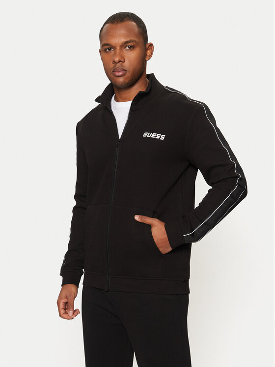 Guess Pulóver Mickey Z2YQ10 KB3P2 Fekete Regular Fit