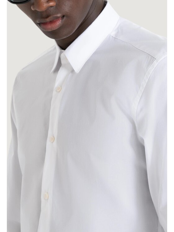 Antony Morato Antony Morato Camicia NAPOLI Bianco Casual Fit