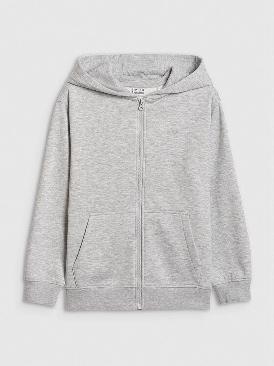 4F 4F Μπλούζα 4FJWMM00TSWSF1861-25M Γκρι Regular Fit