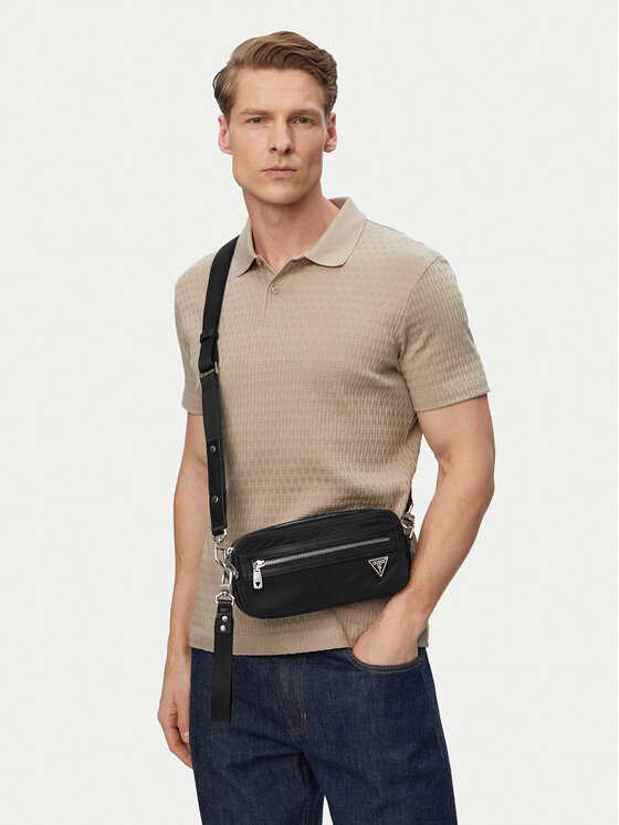 Guess Geantă crossover HMBENY P6250 Negru