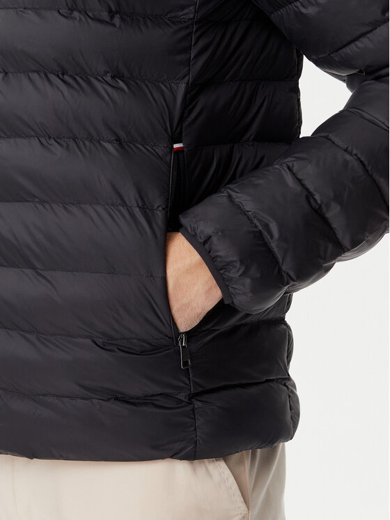 Tommy Hilfiger Tommy Hilfiger Prechodná bunda Core Packable MW0MW39990 Čierna Regular Fit