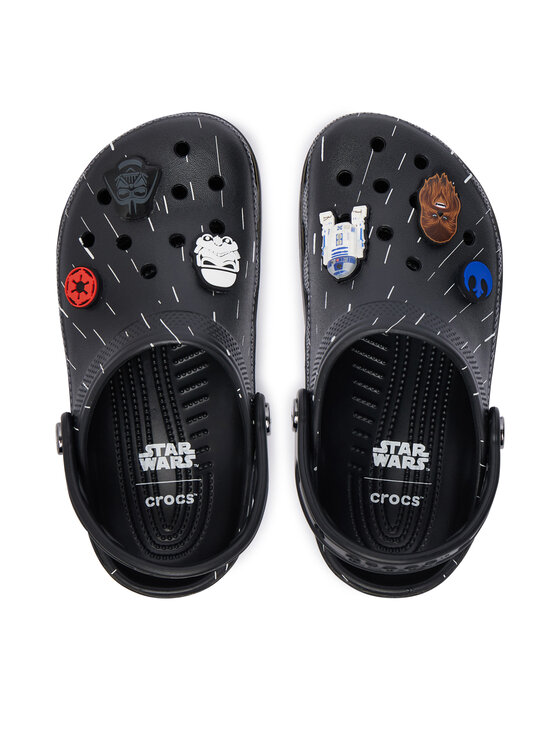 Crocs Crocs Klapki Star Wars™ Hyperspace Classic Clog 213469 Czarny