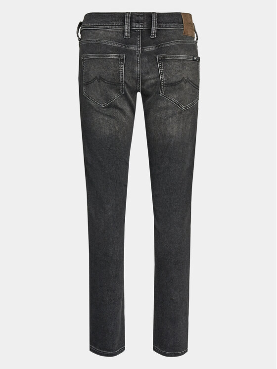 Mustang Mustang Jeansy Oregon 1013713 Czarny Slim Fit