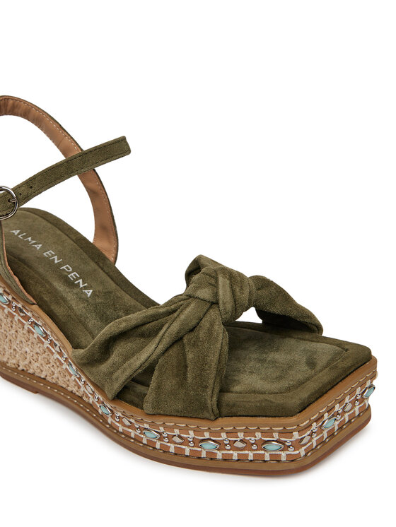 Alma En Pena Alma En Pena Espadrillid V251220 Khakivärviline