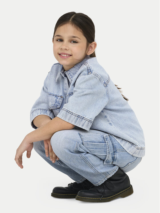 Kids ONLY Kids ONLY Джинси 15344508 Голубий Wide Leg
