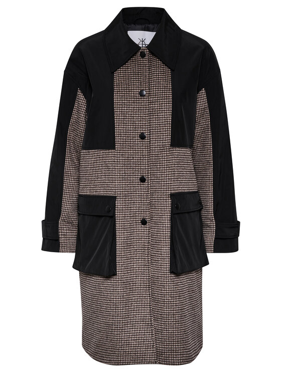 Karen by Simonsen Karen by Simonsen Vuneni kaput Kikikb 10104514 Siva Classic Fit