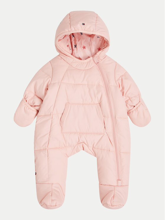 Tommy Hilfiger Tommy Hilfiger Зимен детски гащеризон KN0KN01908 Розов Regular Fit