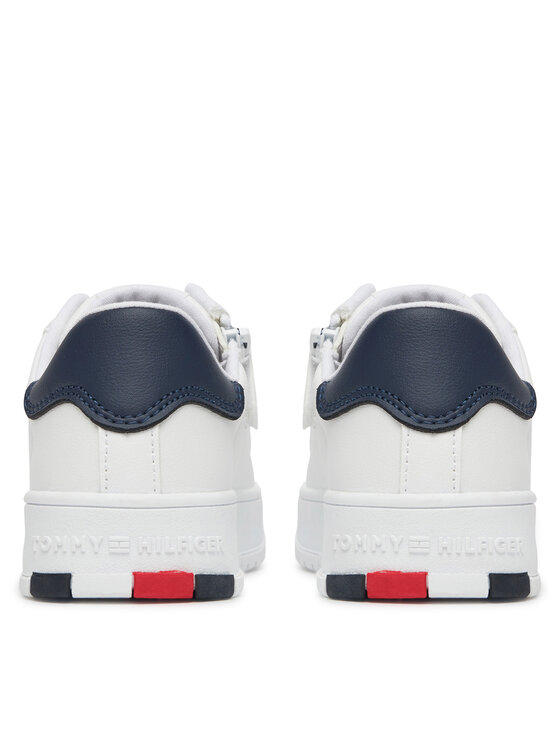 Tommy Hilfiger Tommy Hilfiger Tenisice Low Cut Lace-Up Sneaker T3X9-33856-1355 M Bijela