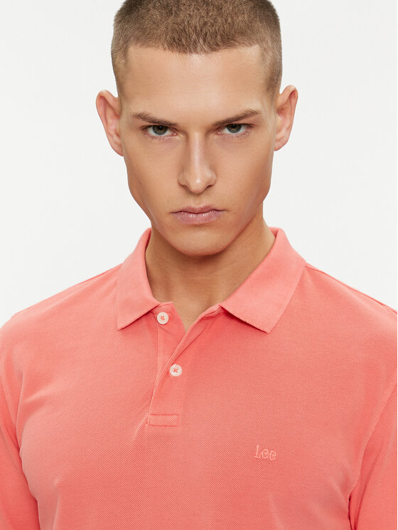 Lee Lee Polo 112349955 Crvena Regular Fit