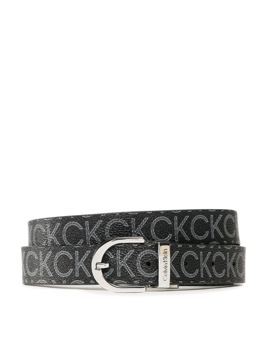 Calvin Klein Calvin Klein Ζώνη Γυναικεία Ck Must Rd Buckle Rev 2.5 Belt K60K609981 Μαύρο
