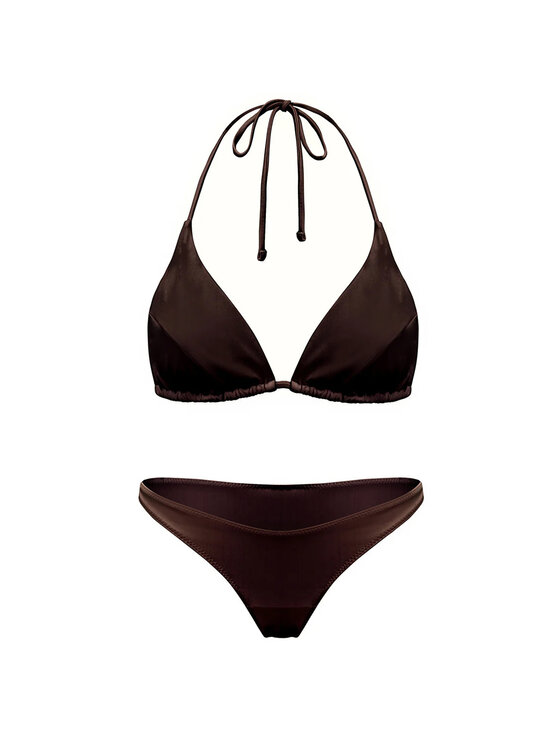 Love and Hate Love and Hate Bikini Fiji Samoa Marrone