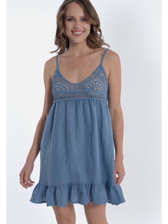 ACANFORA ACANFORA Vestito 2938-JEA Blu Regular Fit