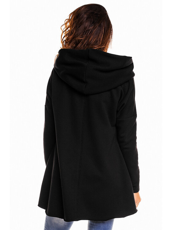 Awama Awama Mikina A129 Čierna Basic Fit