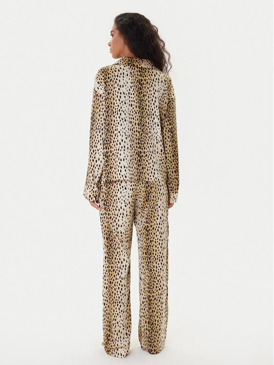 Juicy Couture Juicy Couture Pijama JCLPJ225504 Bej Relaxed Fit