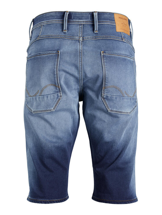 Jack&Jones Jack&Jones Džínsové šortky Cale 12223993 Tmavomodrá Regular Fit
