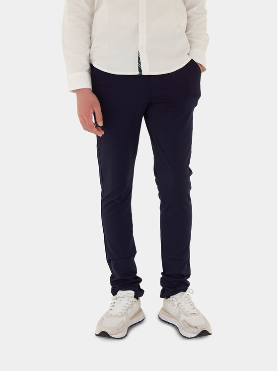 Guess Stoffhose - Kinderkleidung, Größe 8Y Dunkelblau L4RB05 KC3G0
