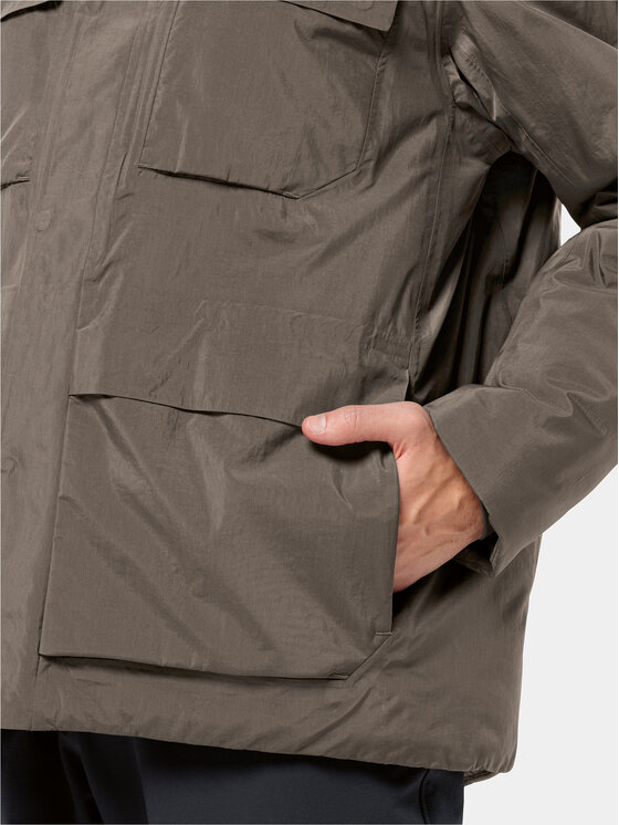 Jack Wolfskin Jack Wolfskin Zimska jakna Textor Utility Jkt 1116101 Rjava Regular Fit