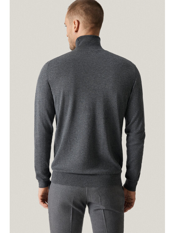 Próchnik Próchnik Sweter PM8 SW073225000131 Szary Regular Fit