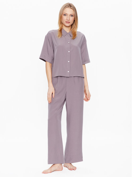 Triumph Triumph Koszulka piżamowa Boyfriend MyWear 10214831 Szary Oversize