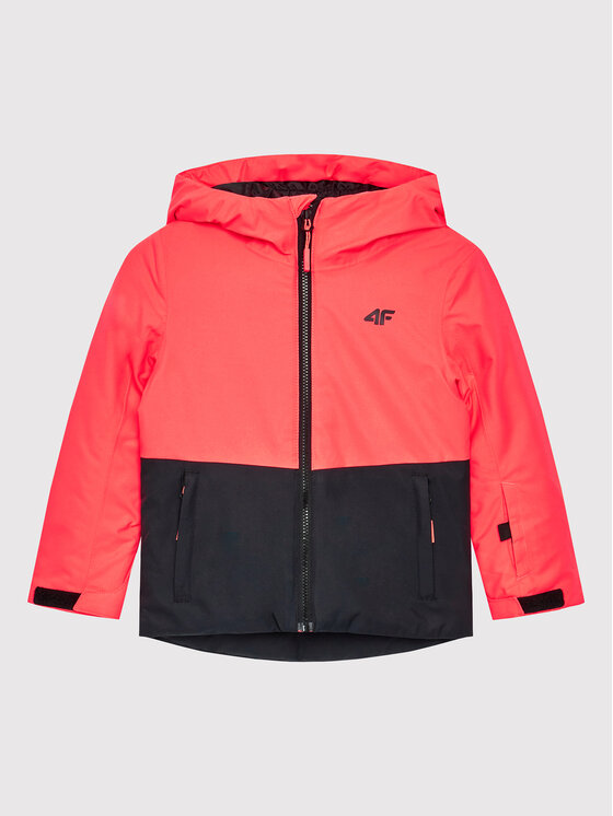 4F 4F Лижна куртка HJZ22-JKUDN001 Рожевий Regular Fit