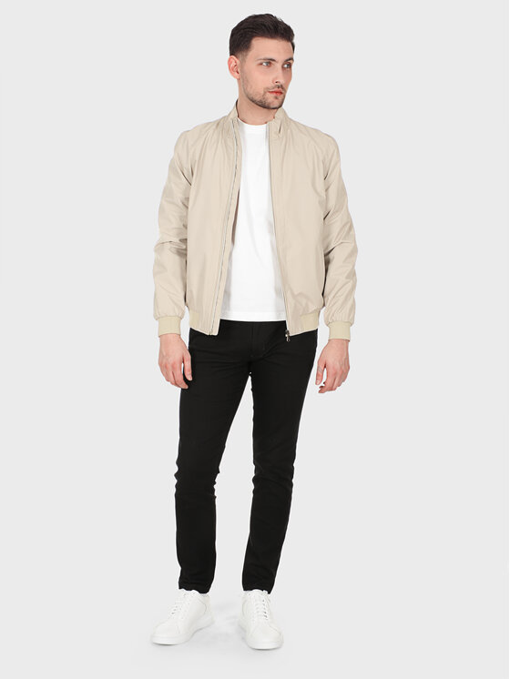 Evenemen Evenemen Kurtka przejściowa KW22 Beżowy Slim Fit