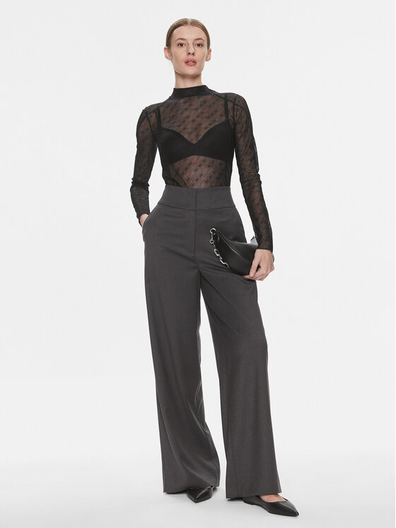 BOSS Boss Blusa Egalina 50505774 Nero Slim Fit