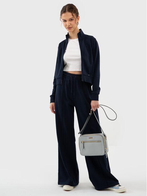 BIG STAR BIG STAR Bluza CHITASANA Granatowy Basic Fit