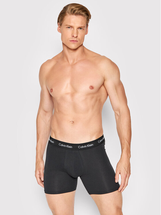 Calvin Klein Underwear Calvin Klein Underwear Set 3 parov boksaric 000NB1770A Črna