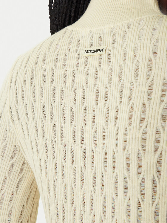Patrizia Pepe Patrizia Pepe Πουλόβερ 8K0368/K307-W409 Μπεζ Regular Fit