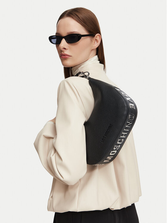 LOVE MOSCHINO LOVE MOSCHINO Дамска чанта JC4018PP1PLT000B Черен