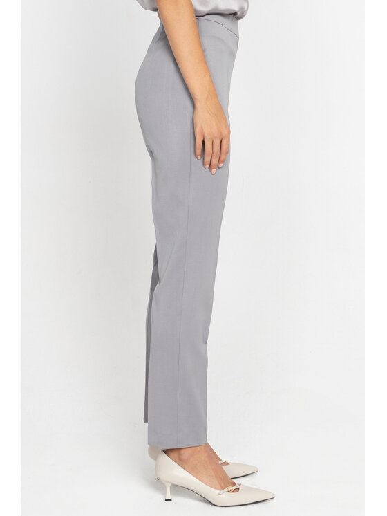 Deni Cler Milano Deni Cler Milano Spodnie materiałowe W-DC-5252-D5-H3-80-1 Szary Regular Fit
