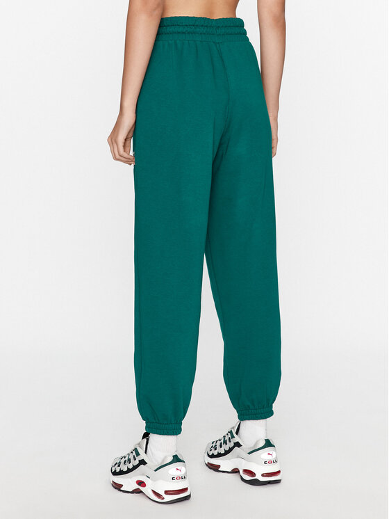 Puma Puma Spodnie dresowe Puma Team 621442 Zielony Regular Fit