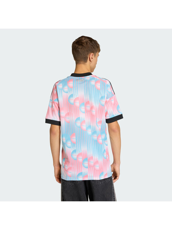adidas adidas Koszulka techniczna 162235 Niebieski jasny Slim Fit