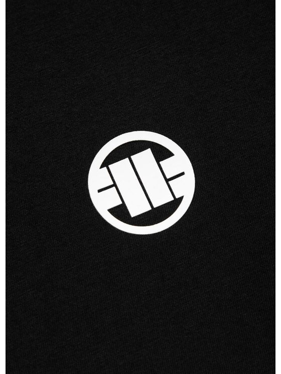PITBULL PITBULL T-Shirt SMALL LOGO Czarny Regular Fit