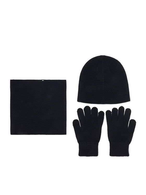 Quiksilver Quiksilver Completo cappello, scaldacollo e guanti CWBEO-QS-SM346-002-AW26 Blu scuro